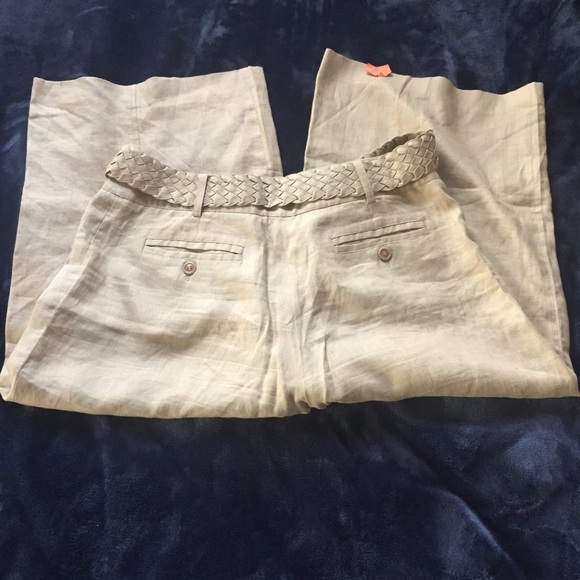 Nine West mid length 100 Percent Linen - Picture 3 of 5